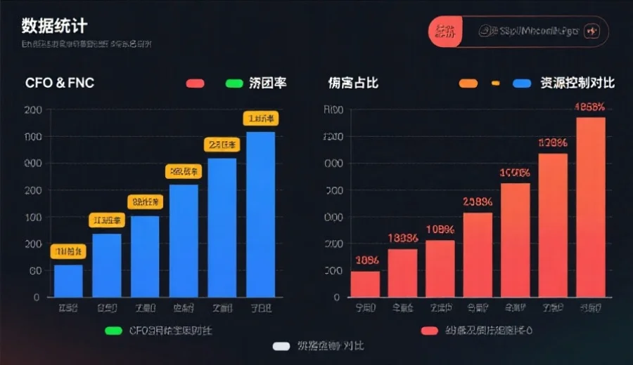 CFO与FNC关键数据对比图表